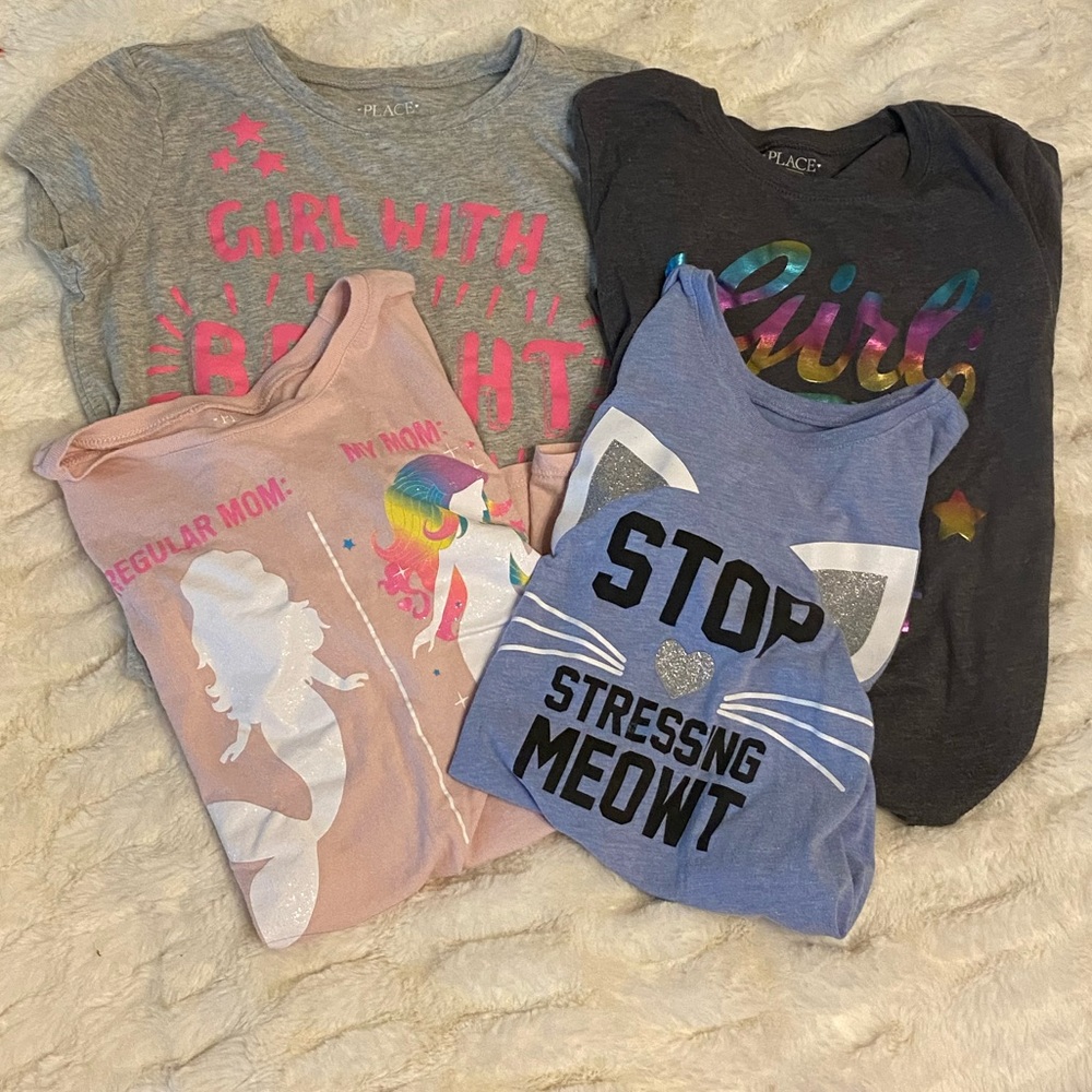 Bundle of 4 Girls Tees
